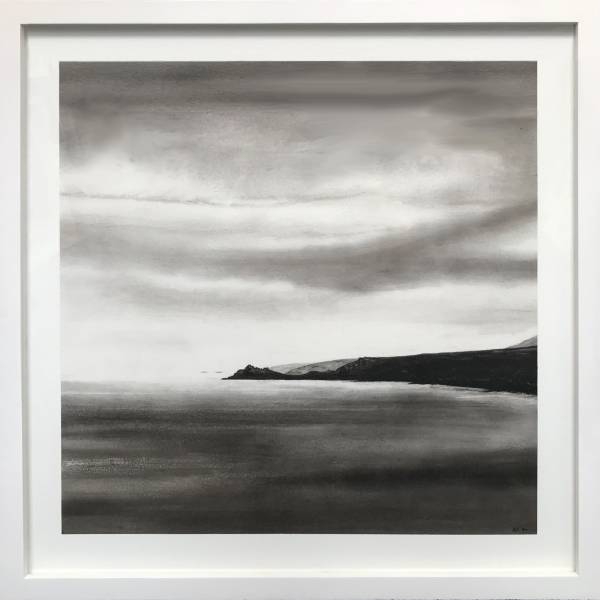 - a , Charcoal drawing by Rob Braybrooks, measuring 55 x 55 cm (H x W) framed at 75 x 75 cm £950